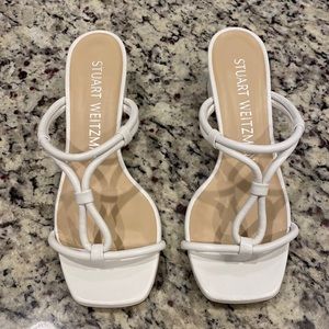 NWOT Stuart Weitzman Knot 50 Block Heel Size 8